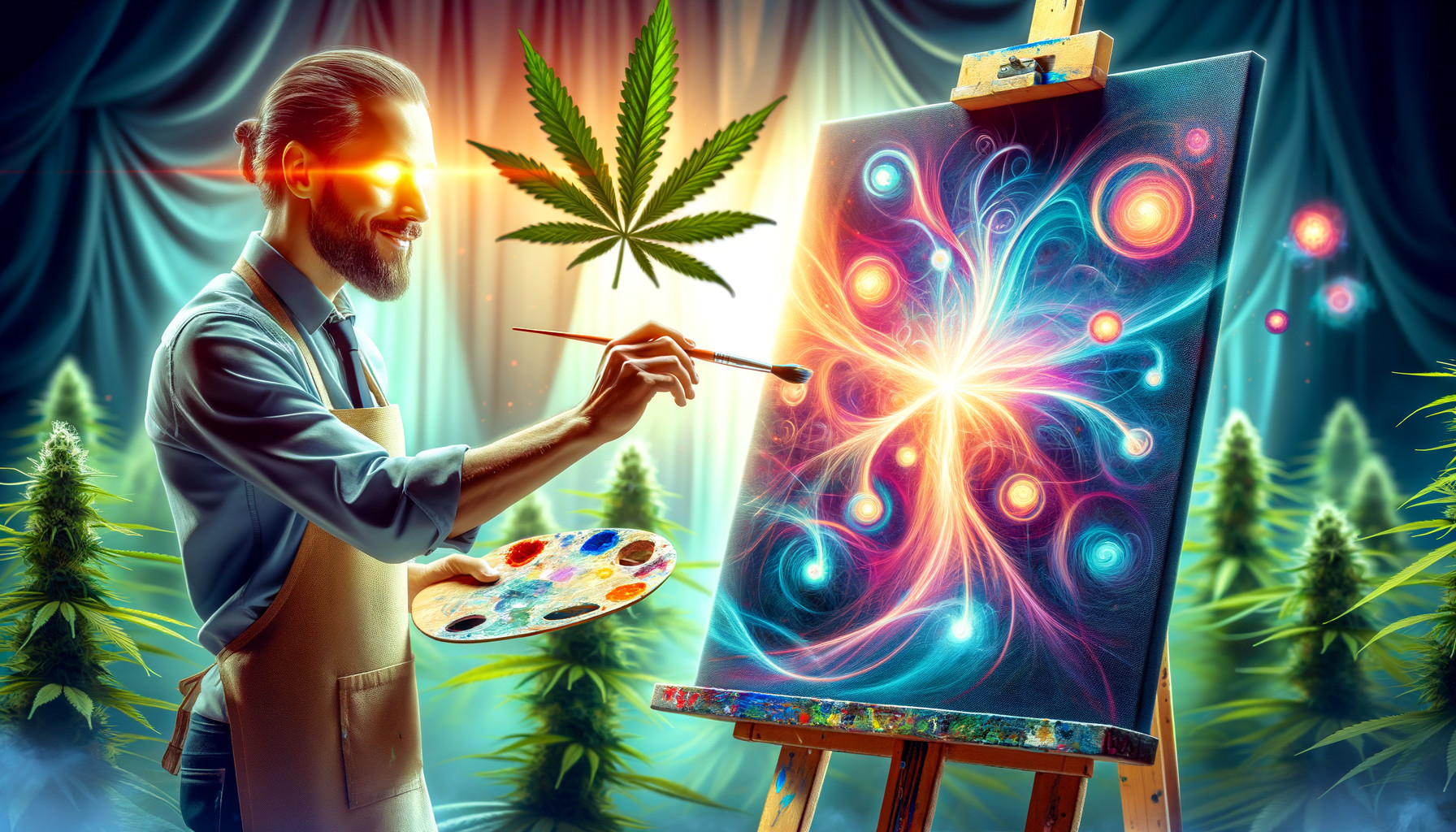 Cannabis und Kunst: Eine kreative Verbindung!